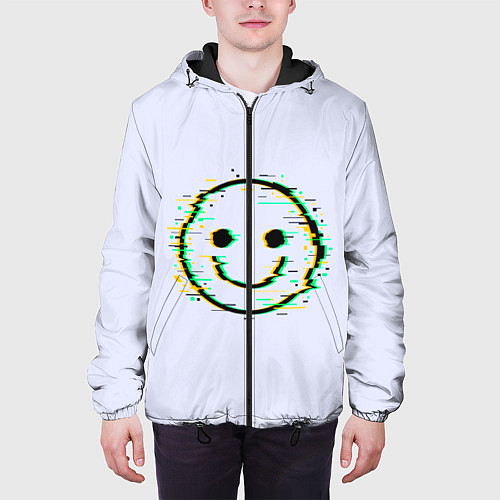 Мужская куртка Smile / 3D-Черный – фото 3