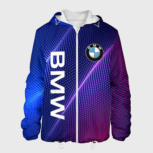 Мужская куртка BMW / 3D-Белый – фото 1