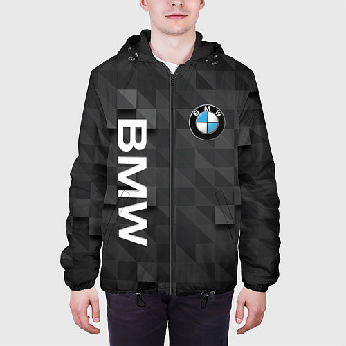 Мужская куртка BMW / 3D-Черный – фото 3
