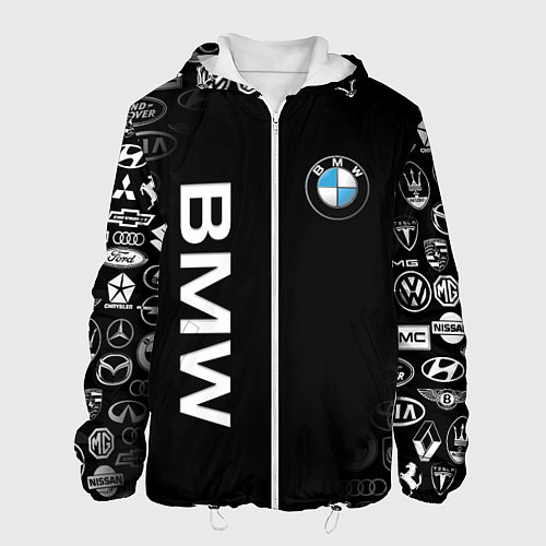 Мужская куртка BMW / 3D-Белый – фото 1