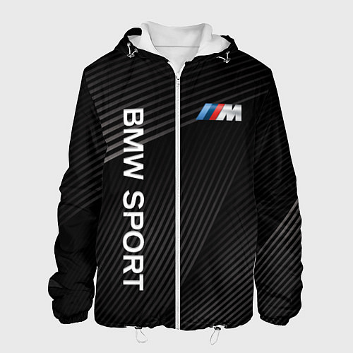Мужская куртка BMW / 3D-Белый – фото 1