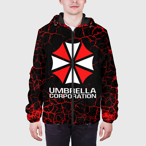Мужская куртка UMBRELLA CORPORATION / 3D-Черный – фото 3