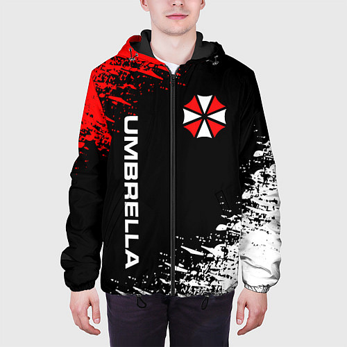 Мужская куртка UMBRELLA CORPORATION / 3D-Черный – фото 3