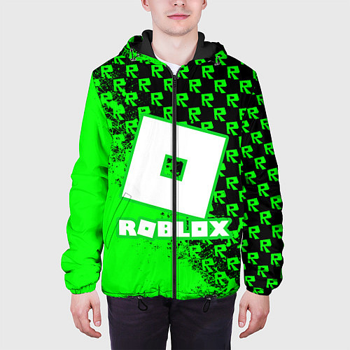 Мужская куртка Roblox / 3D-Черный – фото 3