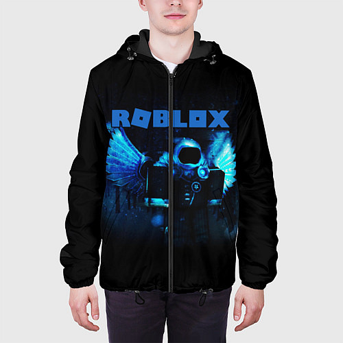 Мужская куртка ROBLOX / 3D-Черный – фото 3