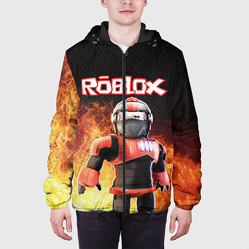 Мужская куртка ROBLOX / 3D-Черный – фото 3