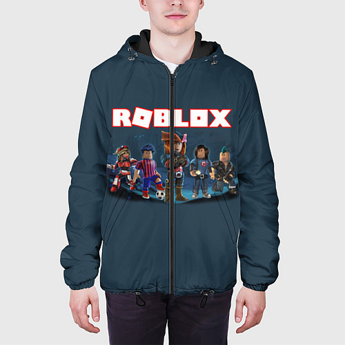 Мужская куртка ROBLOX / 3D-Черный – фото 3