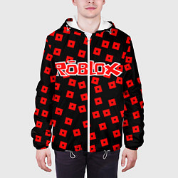 Куртка с капюшоном мужская Roblox, цвет: 3D-белый — фото 2
