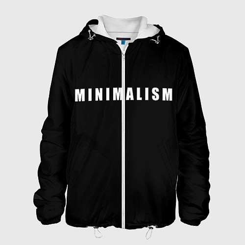 Мужская куртка Minimalism / 3D-Белый – фото 1
