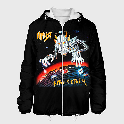 Мужская куртка Ария / 3D-Белый – фото 1