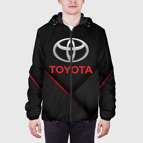 Мужская куртка TOYOTA / 3D-Черный – фото 3