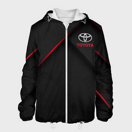 Мужская куртка TOYOTA / 3D-Белый – фото 1