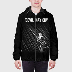 Куртка с капюшоном мужская Devil May Cry, цвет: 3D-черный — фото 2
