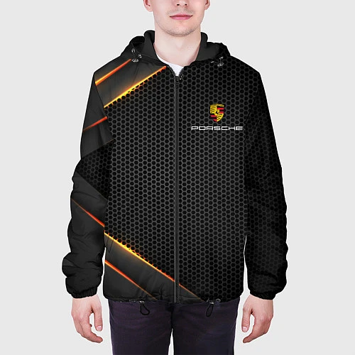 Мужская куртка PORSCHE / 3D-Черный – фото 3