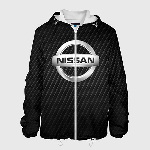 Мужская куртка NISSAN / 3D-Белый – фото 1
