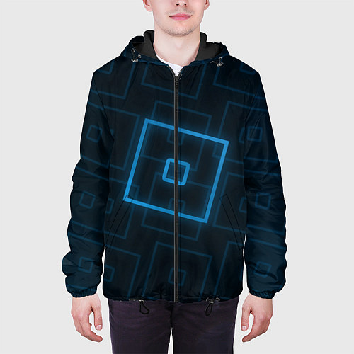 Мужская куртка Roblox / 3D-Черный – фото 3