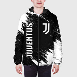 Куртка с капюшоном мужская JUVENTUS, цвет: 3D-черный — фото 2