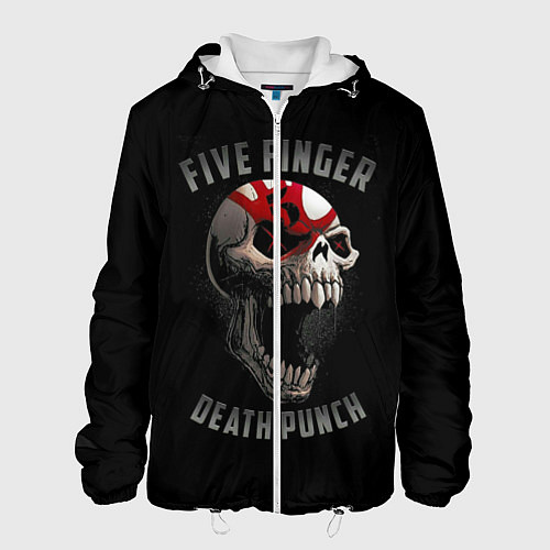 Мужская куртка Five Finger Death Punch / 3D-Белый – фото 1