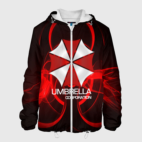 Мужская куртка Umbrella Corp / 3D-Белый – фото 1