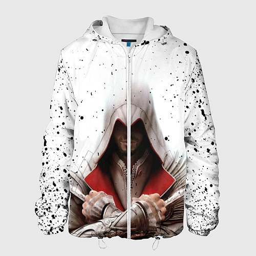 Мужская куртка ASSASSINS CREED / 3D-Белый – фото 1