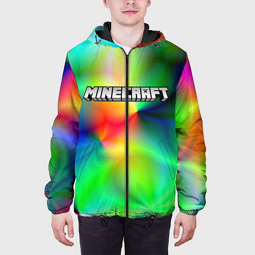 Мужская куртка MINECRAFT / 3D-Черный – фото 3