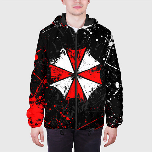 Мужская куртка RESIDENT EVIL UMBRELLA / 3D-Черный – фото 3