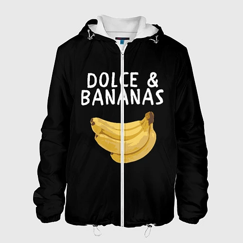 Мужская куртка Dolce and Bananas / 3D-Белый – фото 1