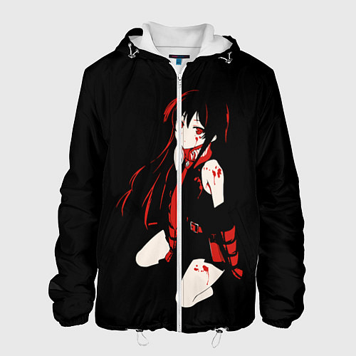 Мужская куртка Anime Girl / 3D-Белый – фото 1