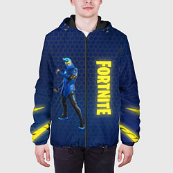 Куртка с капюшоном мужская FORTNITE NINJA, цвет: 3D-черный — фото 2