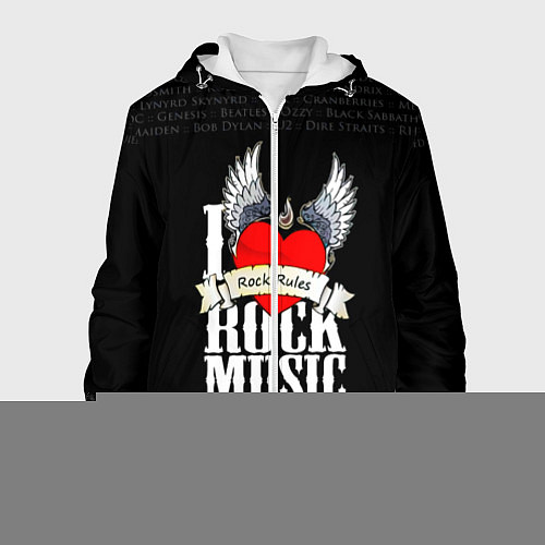 Мужская куртка ROCK / 3D-Белый – фото 1