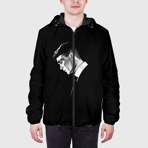 Мужская куртка Peaky Blinders / 3D-Черный – фото 3