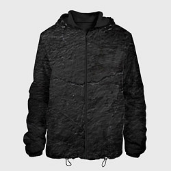 Куртка с капюшоном мужская BLACK GRUNGE, цвет: 3D-черный