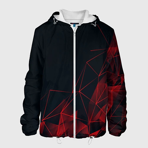 Мужская куртка RED STRIPES / 3D-Белый – фото 1