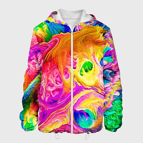 Мужская куртка TIE DYE / 3D-Белый – фото 1