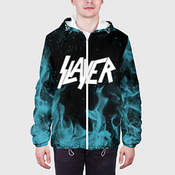 Куртка с капюшоном мужская Slayer, цвет: 3D-белый — фото 2