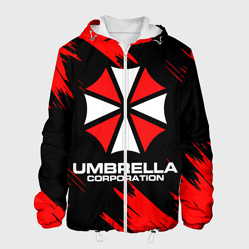 Мужская куртка Umbrella Corporation / 3D-Белый – фото 1