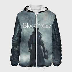 Куртка с капюшоном мужская Bloodborne, цвет: 3D-белый