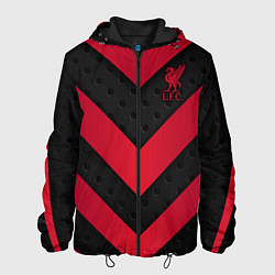 Куртка с капюшоном мужская Liverpool FC, цвет: 3D-черный