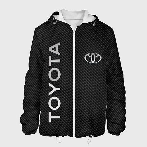 Мужская куртка Toyota CARBON / 3D-Белый – фото 1