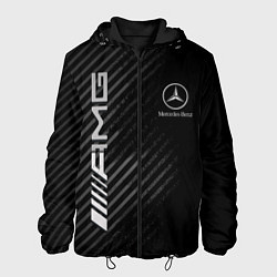 Куртка с капюшоном мужская MERCEDES, цвет: 3D-черный