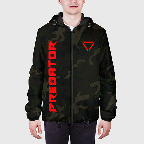 Мужская куртка Predator Military / 3D-Черный – фото 3