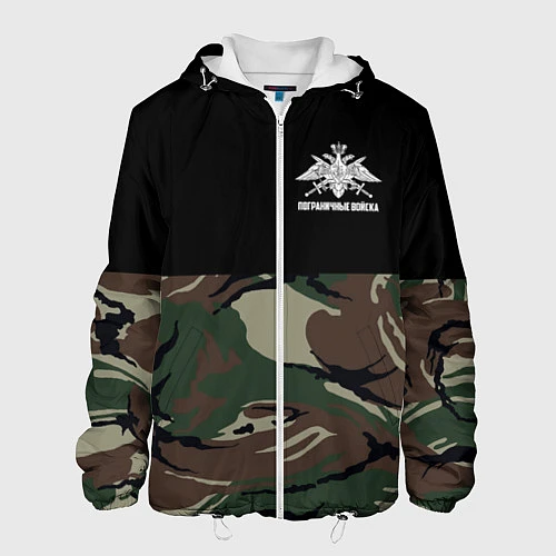Мужская куртка Пограничные Войска камуфляж / 3D-Белый – фото 1