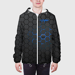 Куртка с капюшоном мужская Crysis, цвет: 3D-белый — фото 2