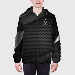 Куртка с капюшоном мужская Assassins Creed, цвет: 3D-черный — фото 2