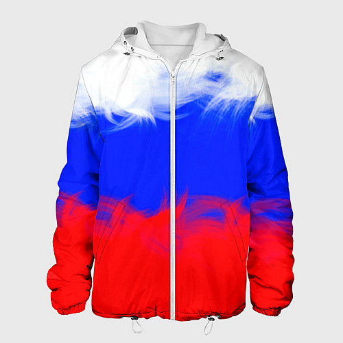 Мужская куртка Россия / 3D-Белый – фото 1