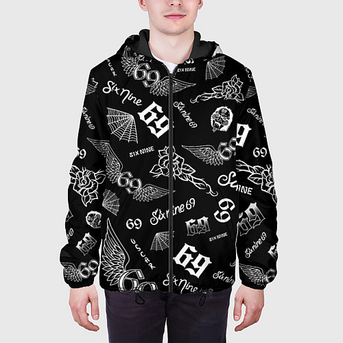 Мужская куртка 6IX9INE / 3D-Черный – фото 3