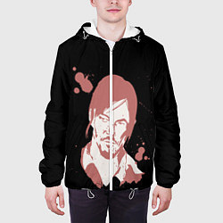 Куртка с капюшоном мужская Ходячие Мертвецы, цвет: 3D-белый — фото 2