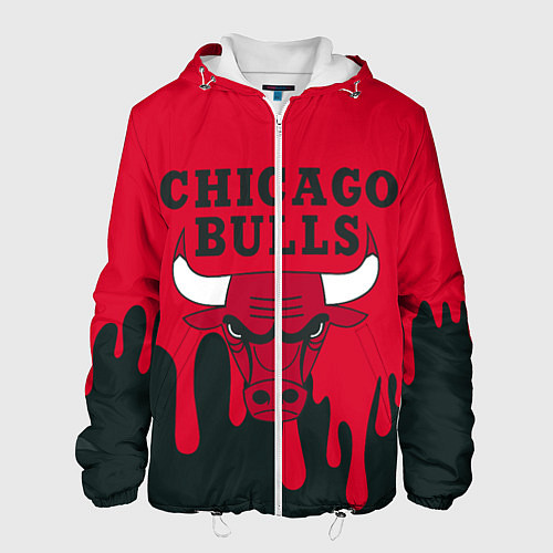 Мужская куртка Chicago Bulls / 3D-Белый – фото 1