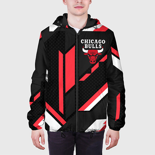 Мужская куртка CHICAGO BULLS / 3D-Черный – фото 3