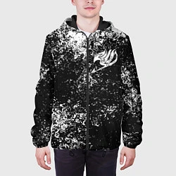 Куртка с капюшоном мужская FAIRY TAIL, цвет: 3D-черный — фото 2